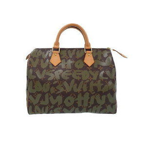 Louis Vuitton Monogram Graffiti Speedy Handbag